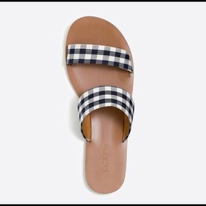 🤍 ADORABLE Gingham J Crew Sandals 🤍